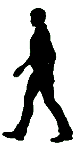 walking person icon