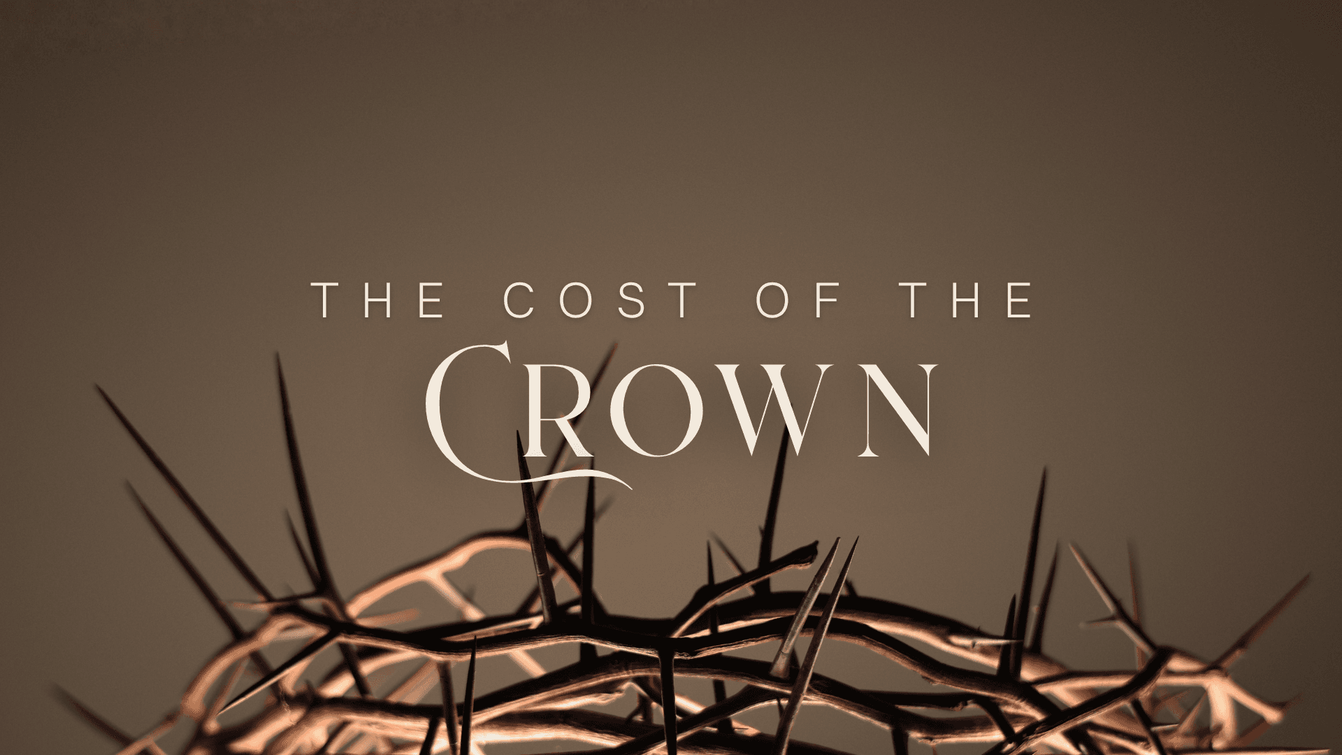 VHG – The Cost of the Crown – Part 1: Aloneness – The 1st Expense!